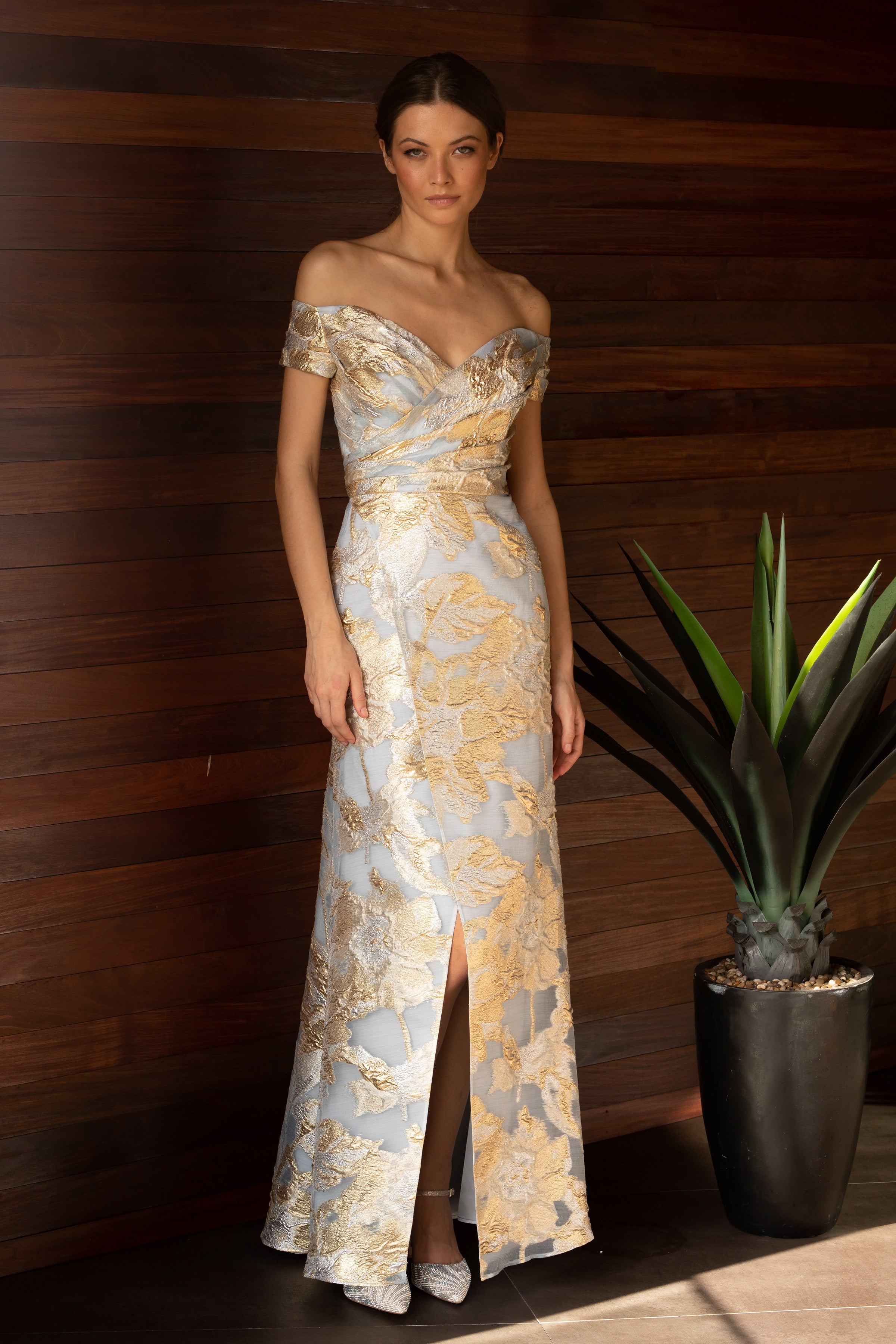 cosmos prom dress Kelly Chase Couture Evening Wear Gown Cosmos