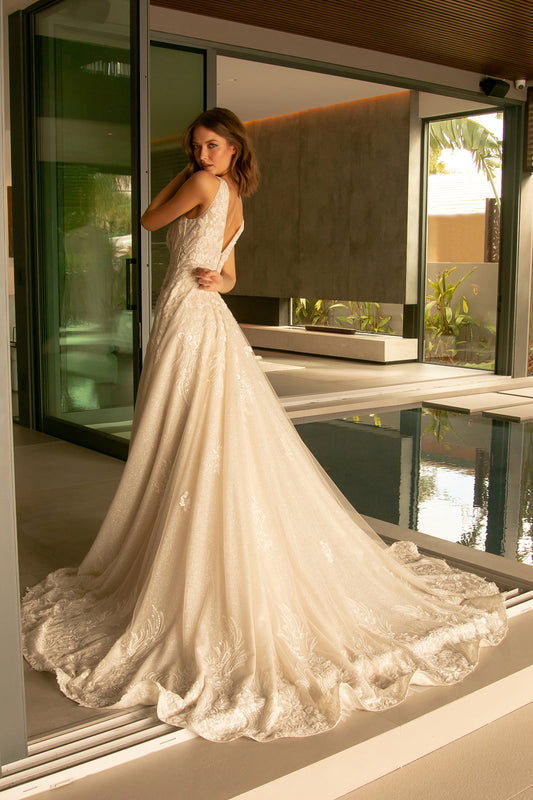 Kelly Chase Couture Wedding Gown Cypress