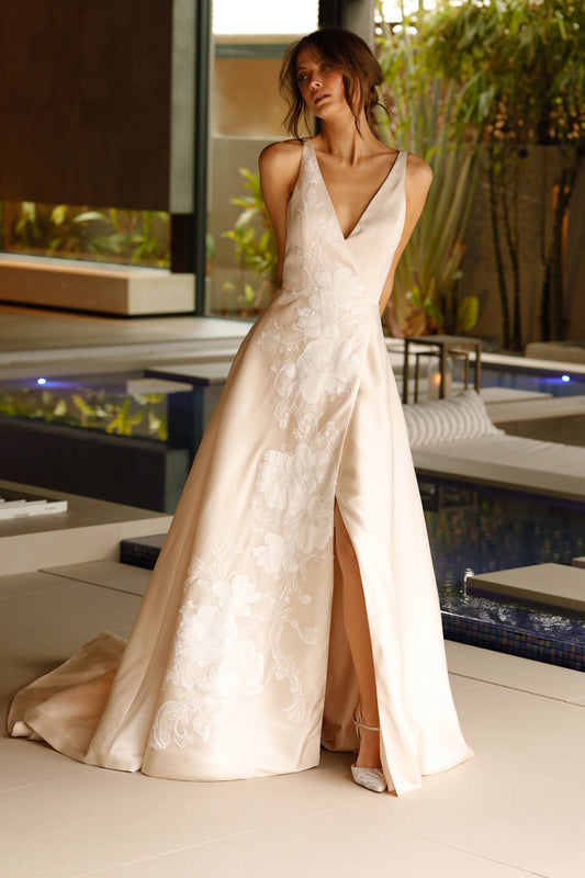Kelly Chase Couture Wedding Gown Stargazer