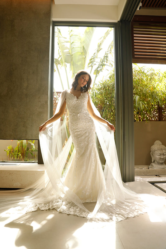 Kelly Chase Couture Wedding Gown